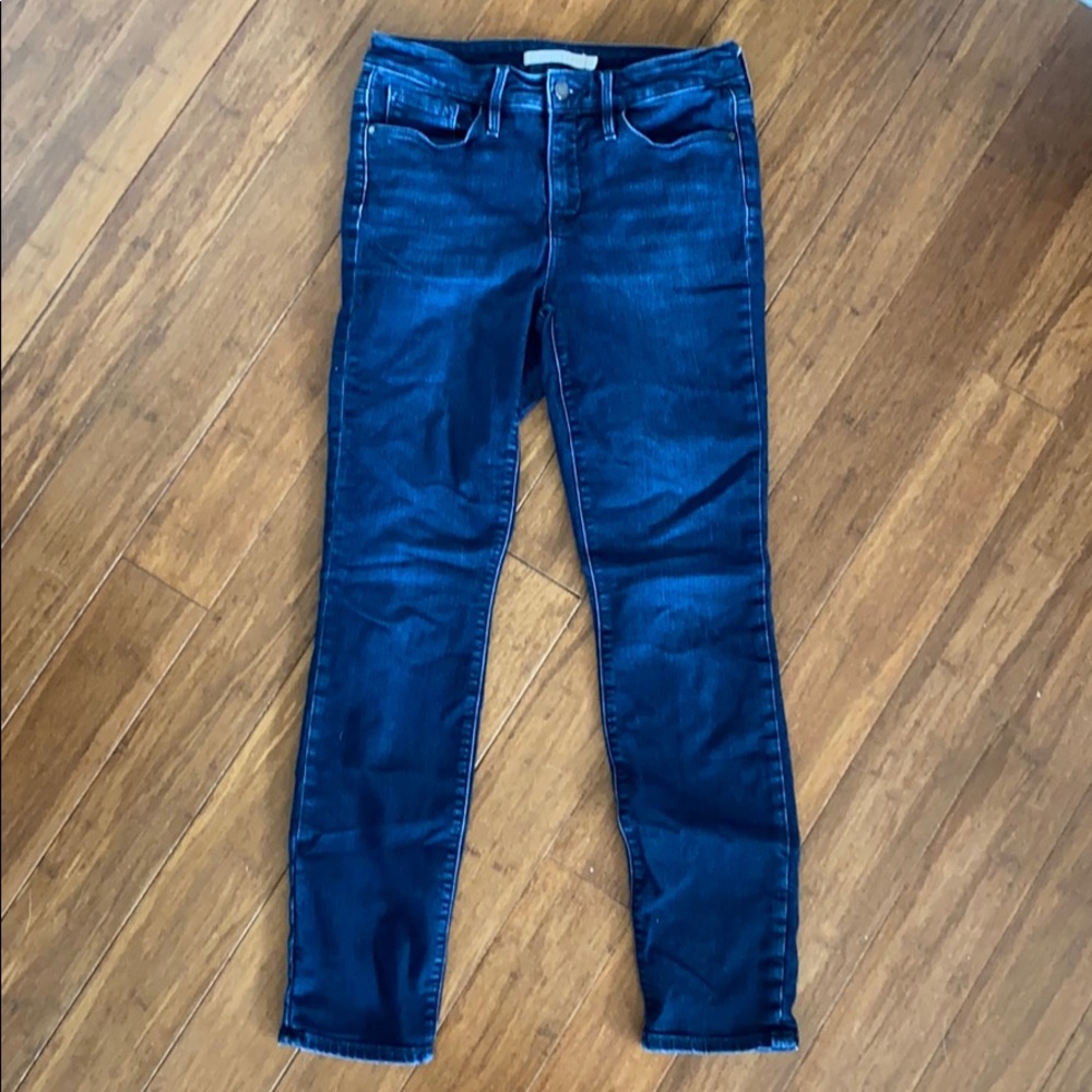 Athleta Sculptek dark blue jeans SZ 8